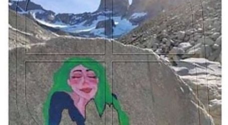 Detienen a turista italiana por rayado en Parque Nacional Torres del Paine