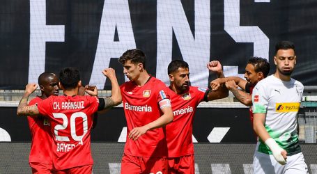 El Bayer Leverkusen escaló al tercer lugar de la Bundesliga
