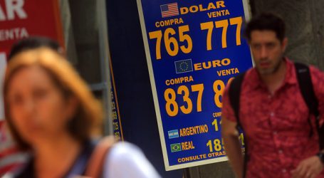 El dólar volvió a registrar una fuerte caída y llegó a los $770 en Chile