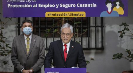 Presidente Piñera anunció proyecto que mejora la Ley de Protección del Empleo