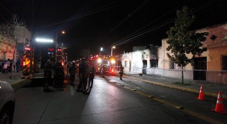 Incendio en cité del Barrio Yungay dejó dos personas fallecidas