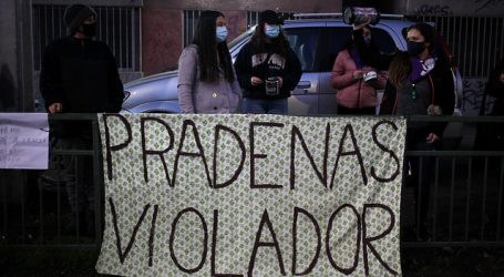 Se registran incidentes en el frontis de casa de Martín Pradenas en Temuco