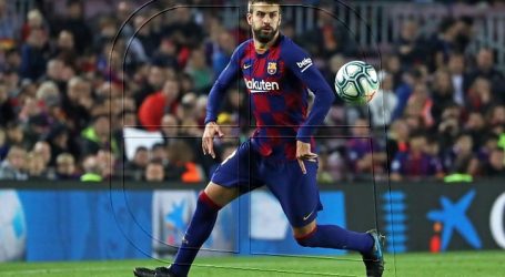 Sufre el Barça: Gerard Piqué presenta un esguince en la rodilla derecha