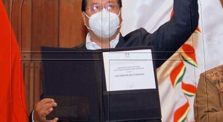 Luis Arce jura su cargo como nuevo presidente de Bolivia