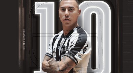 Atlético Mineiro reveló que Eduardo Vargas usará la camiseta número ’10’