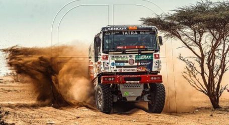 Dakar: Ignacio Casale escaló al noveno lugar de la tabla general en camiones
