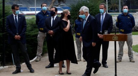 Presidente Piñera asiste a misa fúnebre del funcionario fallecido de la PDI