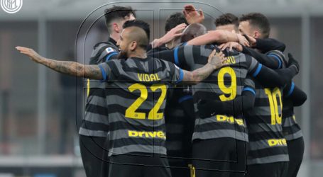 Inter goleó a Benevento con Vidal y Sánchez ingresando en el segundo tiempo