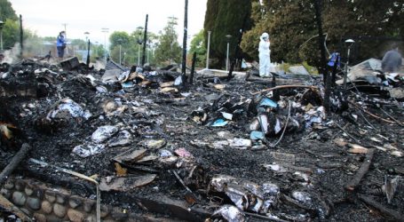Incendian Municipalidad de Panguipulli en protesta por asesinato de malabarista