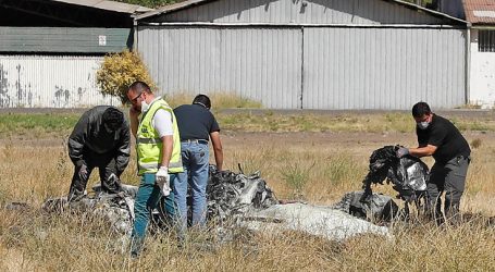 Avioneta se estrelló en la comuna de Colina dejando dos personas fallecidas