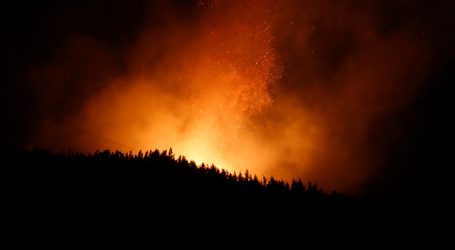 Declaran Alerta Roja para las comunas de Ercilla y Angol por incendio forestal