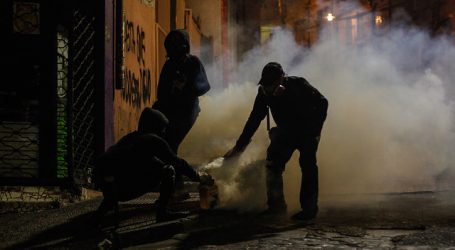 Con incidentes terminó celebración de Año Nuevo en Valparaíso
