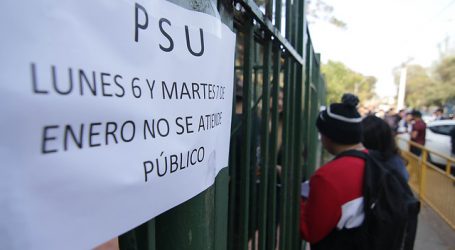 Defensoría de la Niñez pedirá garantías a estudiantes afectados en la PSU