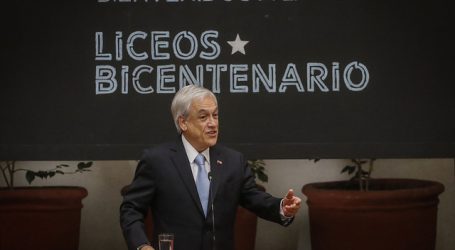 Presidente Piñera: “La calidad de la educación no se juega en la calle”