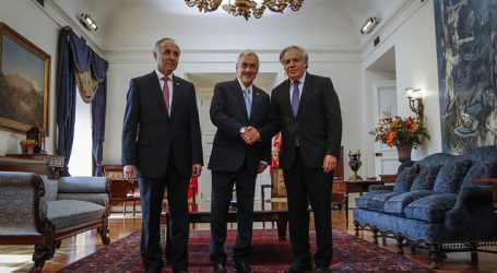OEA y rol de Piñera en la crisis: “Ha defendido con eficiencia el orden público”