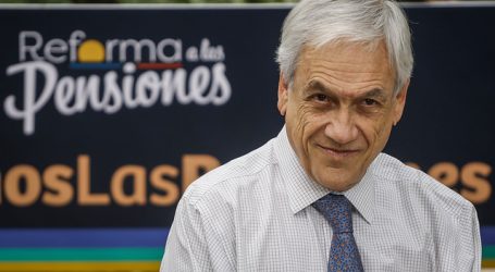 Piñera urge a parlamentarios aprobar reforma de pensiones