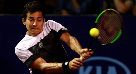 Tenis: Cristian Garin se inclinó de entrada en el singles del ATP de Adelaida