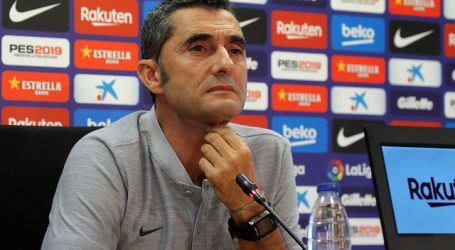 Ernesto Valverde: “Deseo toda la suerte del mundo a los jugadores y a Setién”