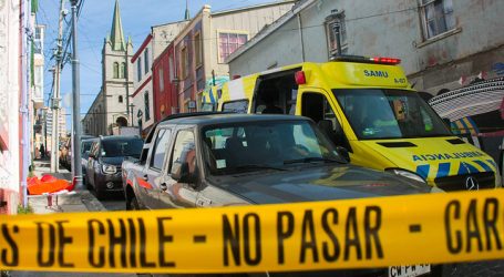 Investigan homicidio de hombre en el Cerro Alegre de Valparaíso