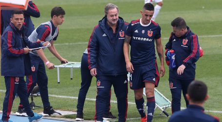 Confirman lesión muscular de Osvaldo González en Universidad de Chile