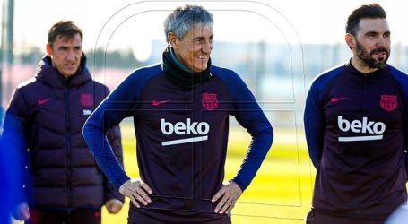 Quique Setién: “Podemos competir con todos los equipos en la Champions”