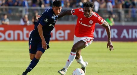 La “U” rescató un sufrido empate ante Internacional de Porto Alegre