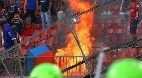 El Ministerio del Interior estudia cerrar la galería sur del Estadio Nacional