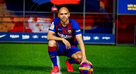 Braithwaite y el canterano Akieme novedades en la citación del FC Barcelona