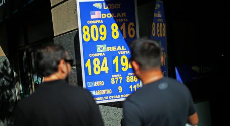 El dólar abrió la semana con una fuerte alza y se acerca nuevamente a los $810