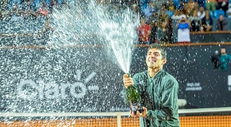 Tenis: Cristian Garin apareció en la casilla 18 del ranking ATP