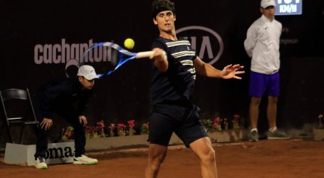 Tenis: Tomás Barrios se estrenó con éxito en el torneo ATP 250 de Santiago