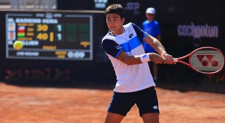 Tenis: Tomás Barrios se despidió en octavos de final del ATP 250 de Santiago