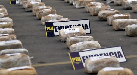 PDI incautó droga avaluada en más de 15 mil millones de pesos