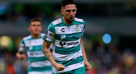 México: Diego Valdés ingresó en triunfo de Santos sobre Atlas de Jeraldino