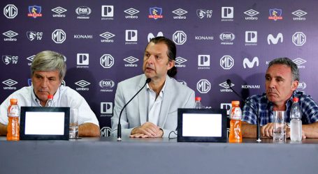 Espina daría a conocer listado final de candidatos para el banco de Colo Colo