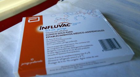 Este lunes comenzó en Chile la campaña de vacunación contra la influenza