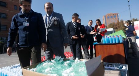 Autoridades incautan más de 3.000 litros de alcohol gel falsificados