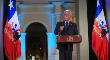 Presidente Piñera anunció regreso paulatino a clases desde el mes de mayo