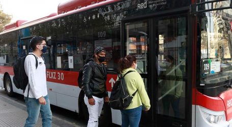 Transporte público en Santiago tuvo caída de pasajeros tras nuevas cuarentenas