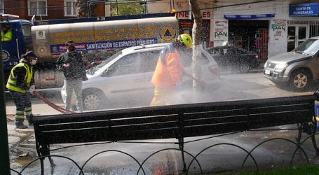 COVID-19: Municipalidad de Viña del Mar ha desinfectado cerca de 700 km