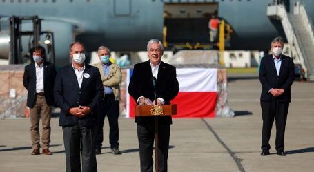 Presidente Piñera encabezó la recepción de 218 ventiladores mecánicos