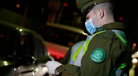Carabineros reportó 739 “conducidos” en última jornada de toque de queda