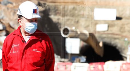 MOP supervisa construcción de sistema de agua del Embalse Los Aromos