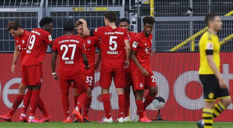 Bundesliga: El Bayern vence con golazo al Dortmund y se prueba la corona