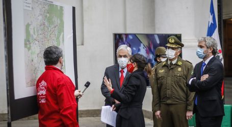 El Presidente Piñera presentó nuevas tecnologías para combatir la delincuencia
