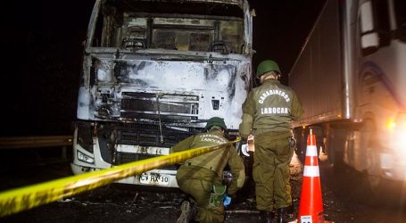 Investigan nuevo ataque incendiario registrado hoy en La Araucanía