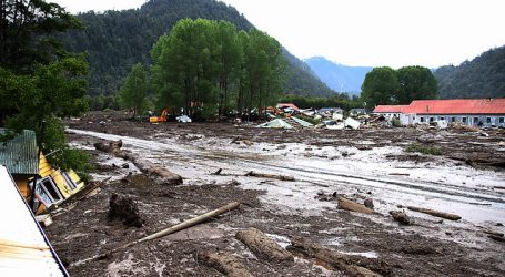 Una persona desaparecida dejó aluvión registrado en la comuna de Chaitén