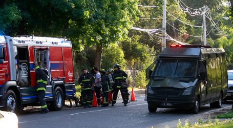 Una persona falleció producto de un incendio ocurrido en Las Condes