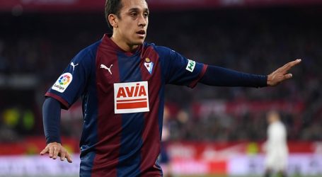 Fabián Orellana no gravitó en derrota del Eibar ante el Real Madrid