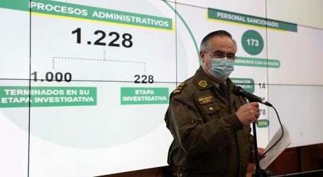 18-O: Carabineros actualiza procesos administrativos de casos emblemáticos